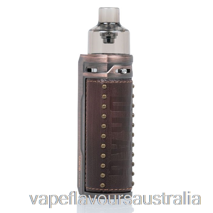 Vape Nicotine Australia VOOPOO DRAG S 60W Pod Mod Kit Bronze Knight